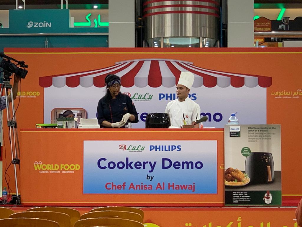 Cookery Demo by Chef Anisa Al Hawaj