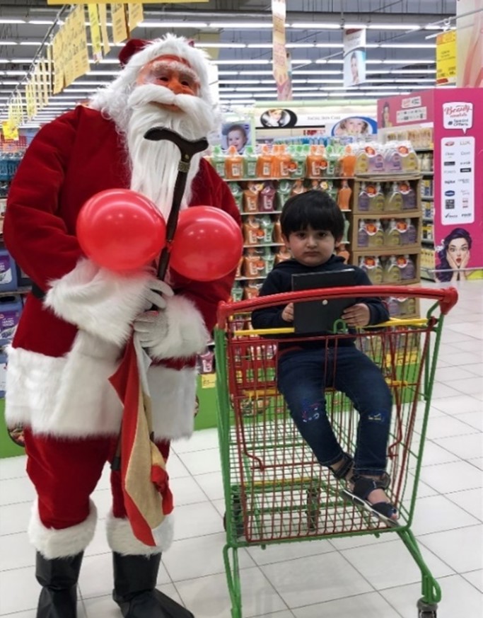 CHRISTMAS –  SANTA CLAUSE VISIT